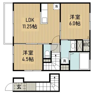 フレグランス【2階】の間取り
