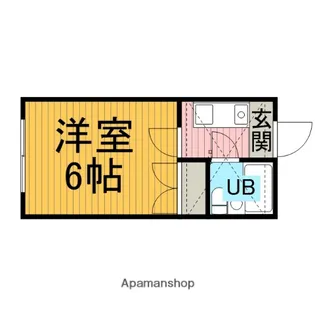 ファインコート町田【2階】の間取り