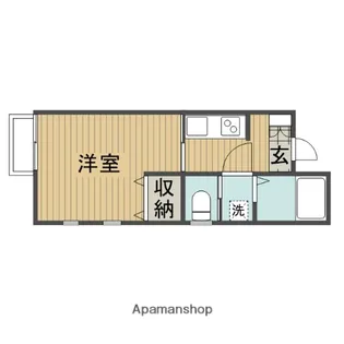 LA・MIA・CASA古淵【2階】の間取り