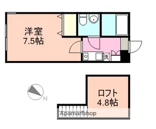 エスカリエR【1階】の間取り