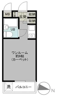 エトワール原町田【3階】の間取り