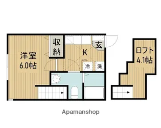 アーク古淵【2階】の間取り
