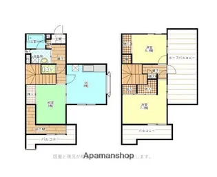 グランドメゾン南成瀬【3階】の間取り