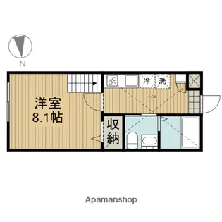 ガーデンフォレスト中央林間【1階】の間取り