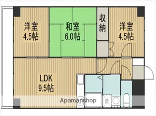 リベルコート【302号室】の間取り