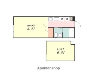 ビューティフルウイング相模大野【1階】の間取り