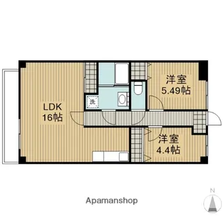 ハーフティンバー【2階】の間取り