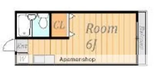 東京都町田市本町田【アパート】の間取り
