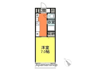 シルフィード【1階】の間取り
