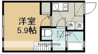 ティナ 小田急相模原【1階】の間取り