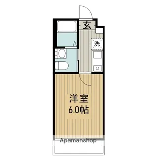 エスシーハウス相模大野【205号室】の間取り