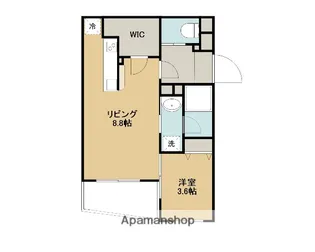 フリオ淵野辺【1階】の間取り