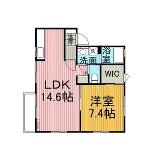 SJパル【1階】の間取り