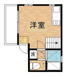 ESPOIR2【205号室】の間取り