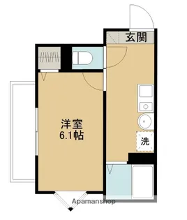 MELDIA上溝Ⅲ【3階】の間取り