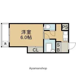 ハイムルネッサンス【3階】の間取り