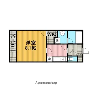 メルシーワン【3階】の間取り
