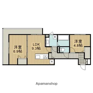 グラン・クレール【3階】の間取り