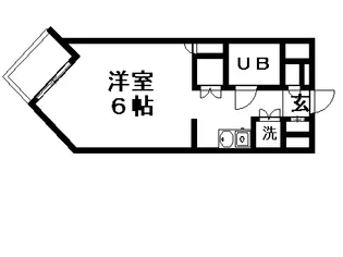 東京都町田市原町田2丁目【マンション】の間取り