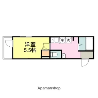 神奈川県相模原市南区旭町【アパート】の間取り