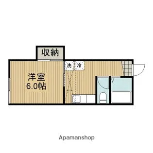 ソラハ町田【102号室】の間取り