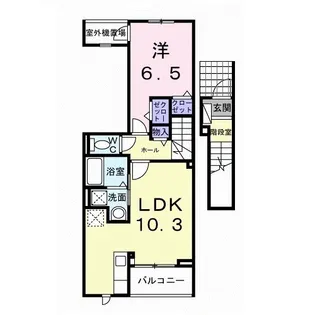 グラン・ハーモニー忠生公園【2階】の間取り