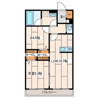 さくら十番館【1階】の間取り