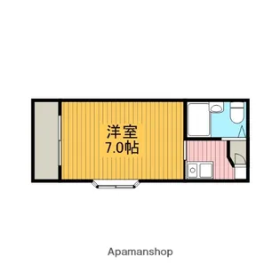 神奈川県相模原市中央区共和1丁目【マンション】の間取り