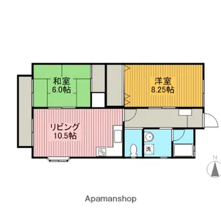 相武苑【2階】の間取り