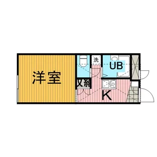 レオパレスピュアグリーンⅡ【2階】の間取り