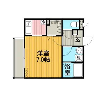 リブリ・SOMMET・峰【1階】の間取り