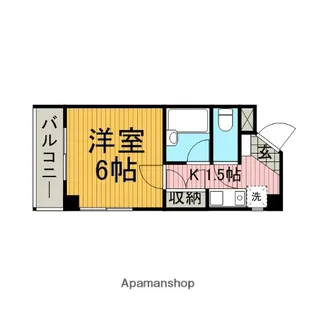 ジュネスさかえ【503号室】の間取り