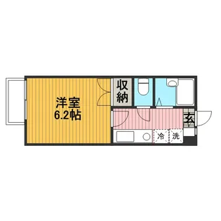 エスポワール相模大野【1階】の間取り