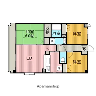 アルカディア【2階】の間取り