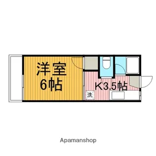 ビクトリアミューズ【1階】の間取り