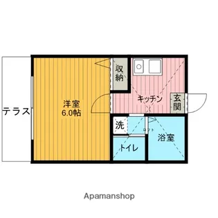 アザレ町田【1階】の間取り