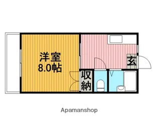 マウンテンオオノ【2階】の間取り