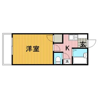 アムール下溝【2階】の間取り