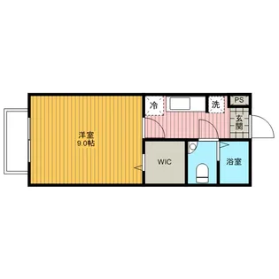 エストゥディオ【2階】の間取り