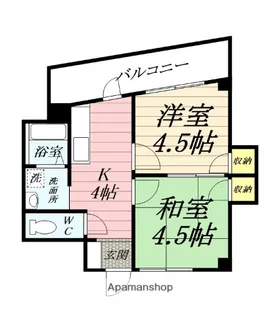 仲友ビル【202号室】の間取り