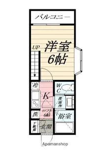 サンフォレスト【2階】の間取り