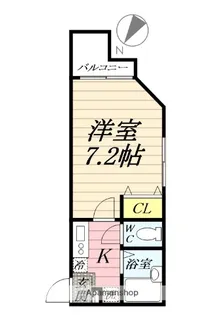 メーハン高谷【2階】の間取り