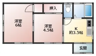 神奈川県横須賀市太田和2丁目【一戸建】の間取り