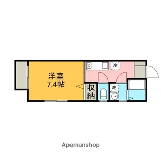 ラポールコヤマ【1階】の間取り