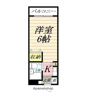 クリオ横須賀壱番館【2階】の間取り