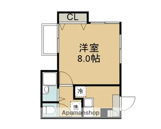 ベイサイト【202号室】の間取り