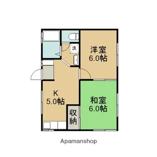 MMAサンハイム【105号室】の間取り
