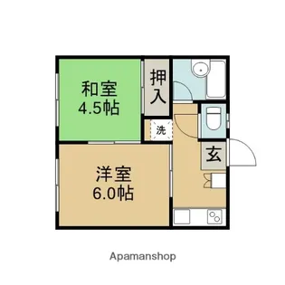 MMAサンハイム【1階】の間取り