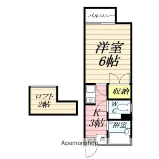 グレイスハイツ【2階】の間取り