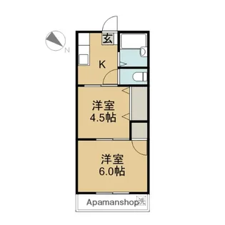 エクセレントYOKOSUKA【2階】の間取り
